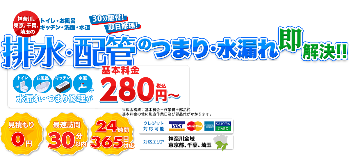その他のトラブル即解決!!280円(税込)～